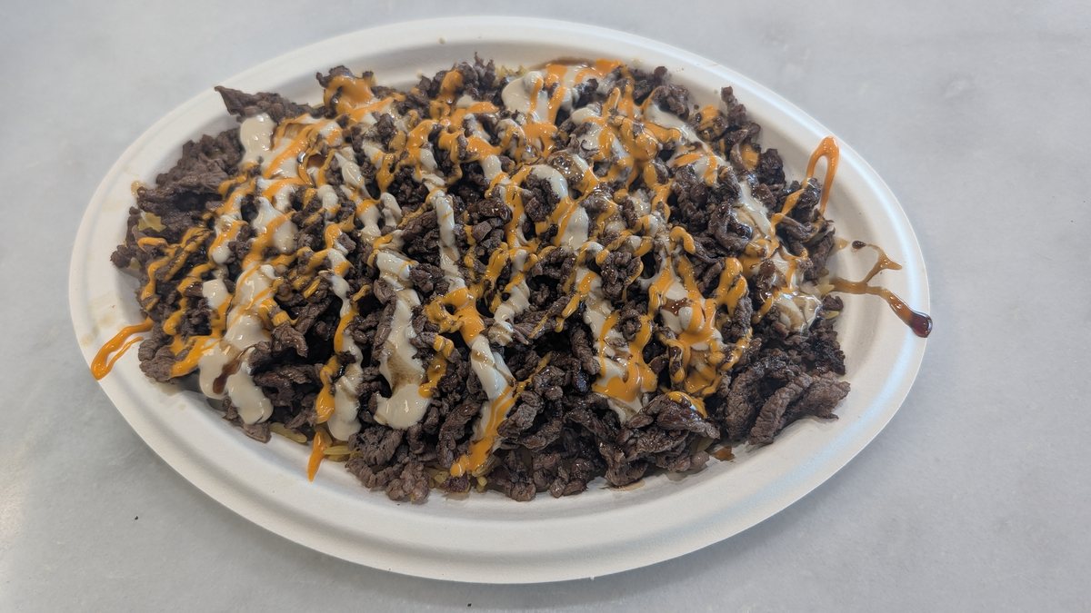 Shredded Steak Plate